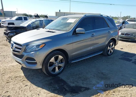 2016 Mercedes-Benz Gle 350 z USA, uszkodzony, nr VIN 4JGDA5JB2GA683654